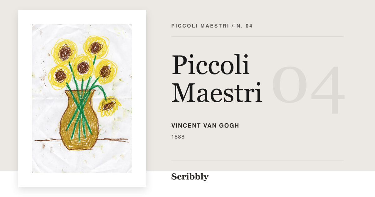 Illustrazione da galleria Piccoli Maestri ispirata a un'opera di pubblico dominio di Vincent van Gogh.