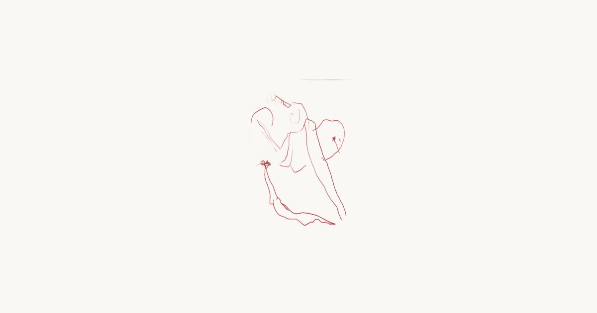 Scribbly greeting cards made from a child's drawing