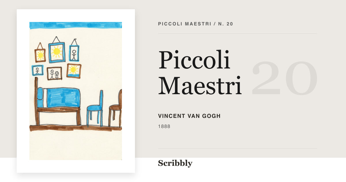 Illustrazione da galleria Piccoli Maestri ispirata a un'opera di pubblico dominio di Vincent van Gogh.