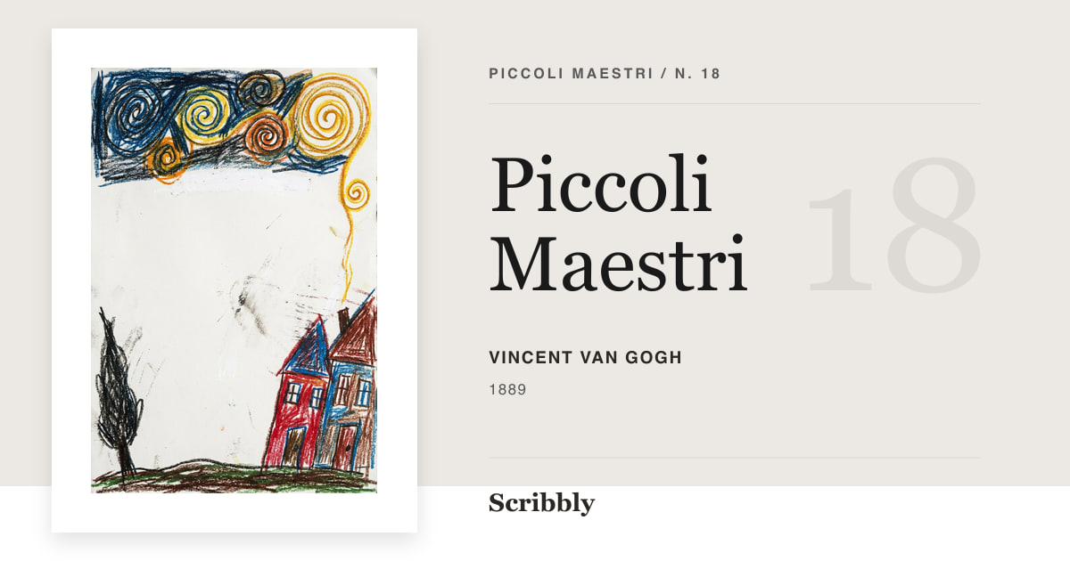 Illustrazione da galleria Piccoli Maestri ispirata a un'opera di pubblico dominio di Vincent van Gogh.