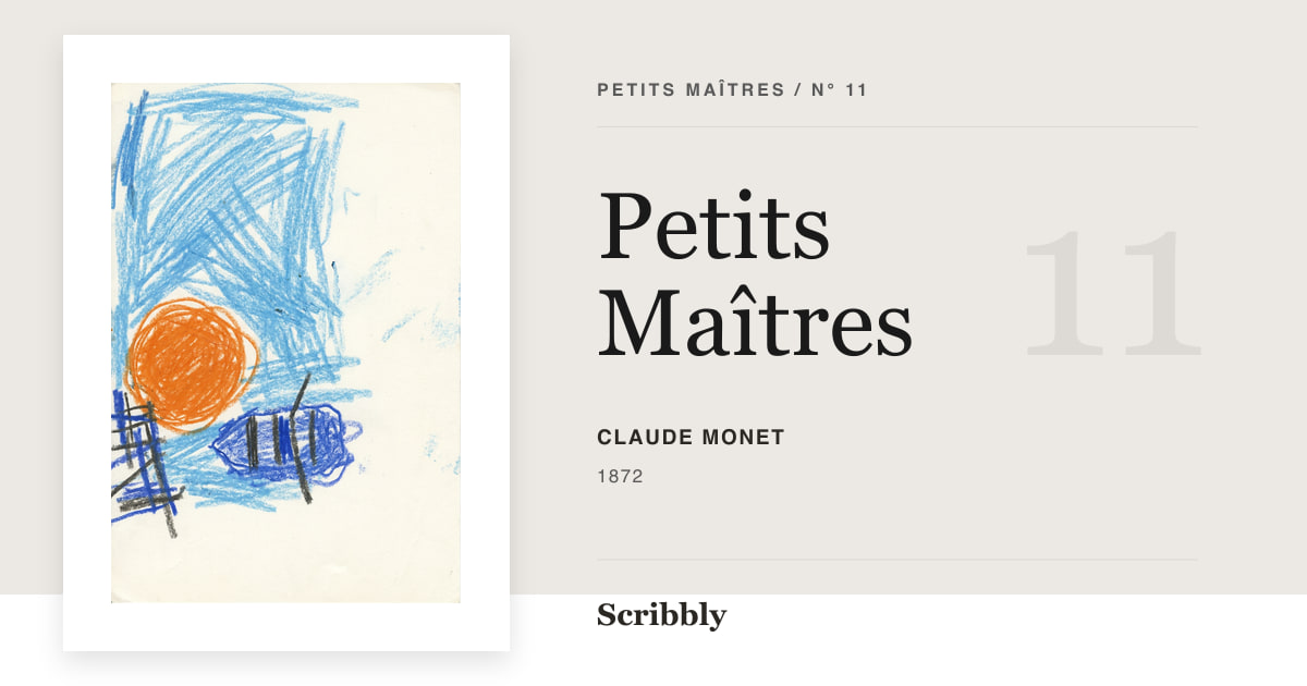 Illustration de galerie Petits Maîtres inspirée d'une œuvre libre de droits de Claude Monet.