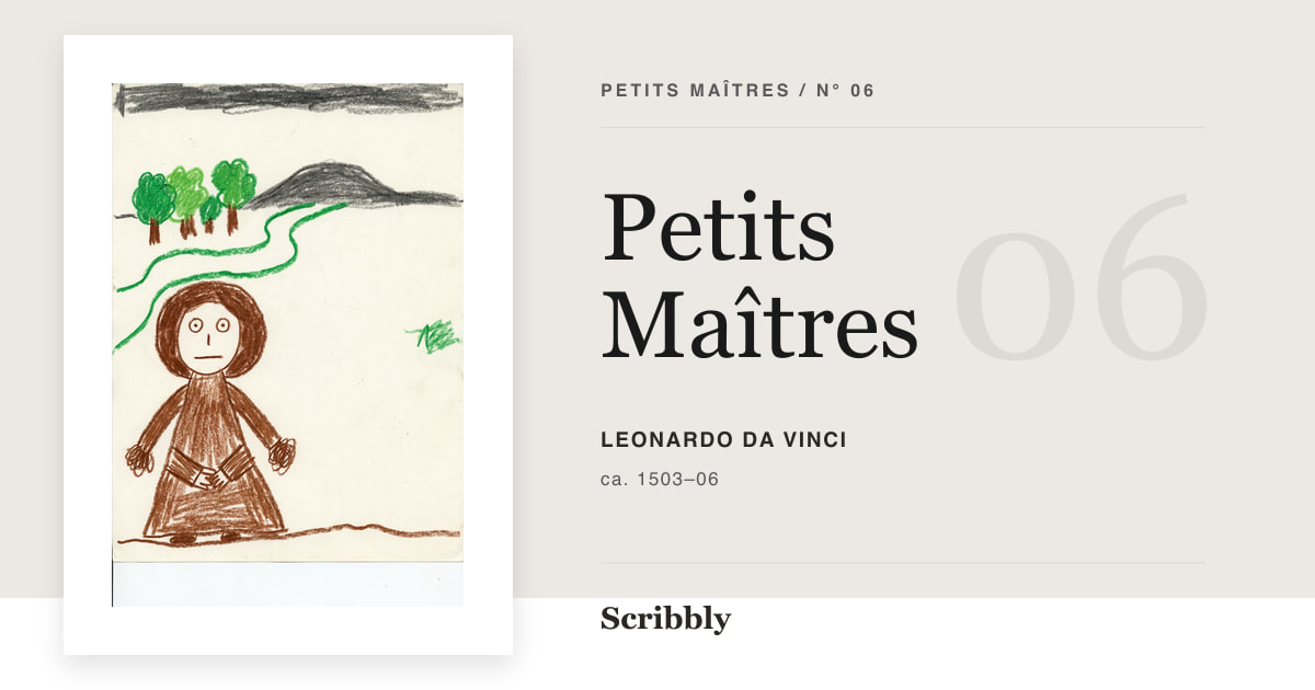 Illustration de galerie Petits Maîtres inspirée d'une œuvre libre de droits de Leonardo da Vinci.