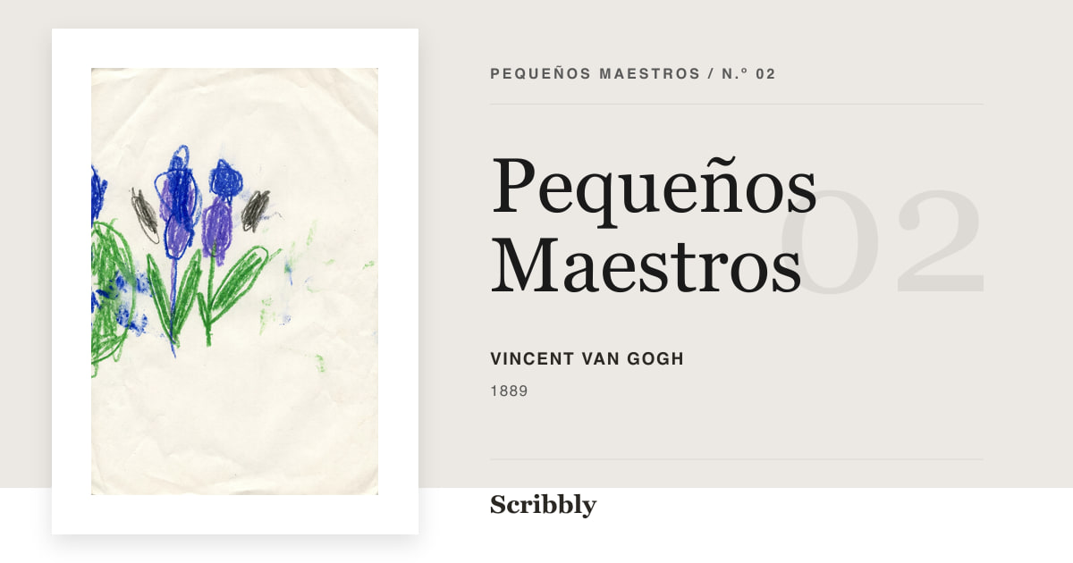 Ilustración de galería Pequeños Maestros inspirada en una obra de dominio público de Vincent van Gogh.