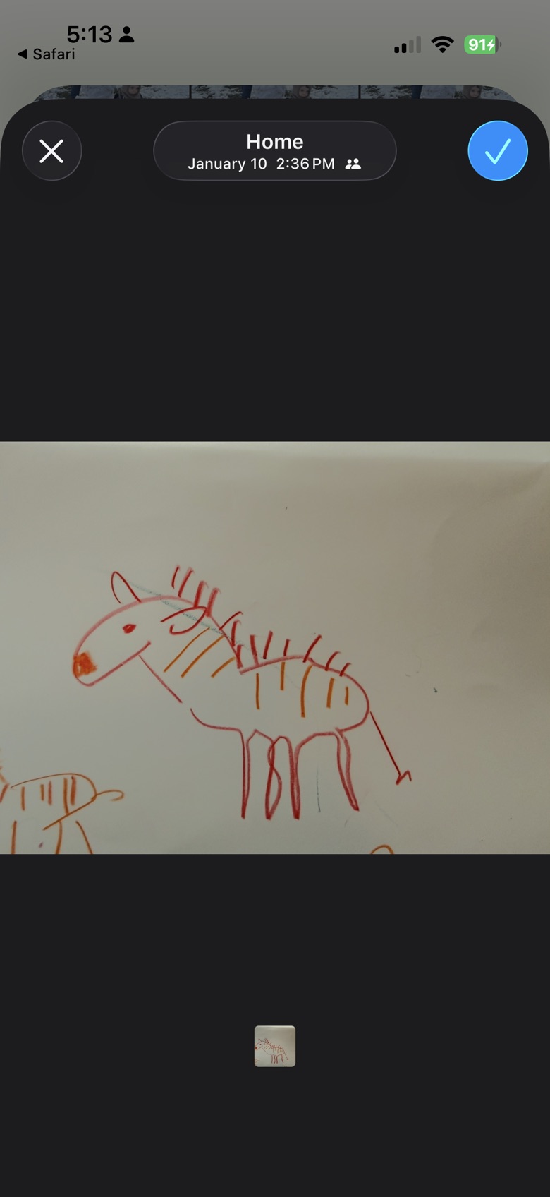 Original artwork with background